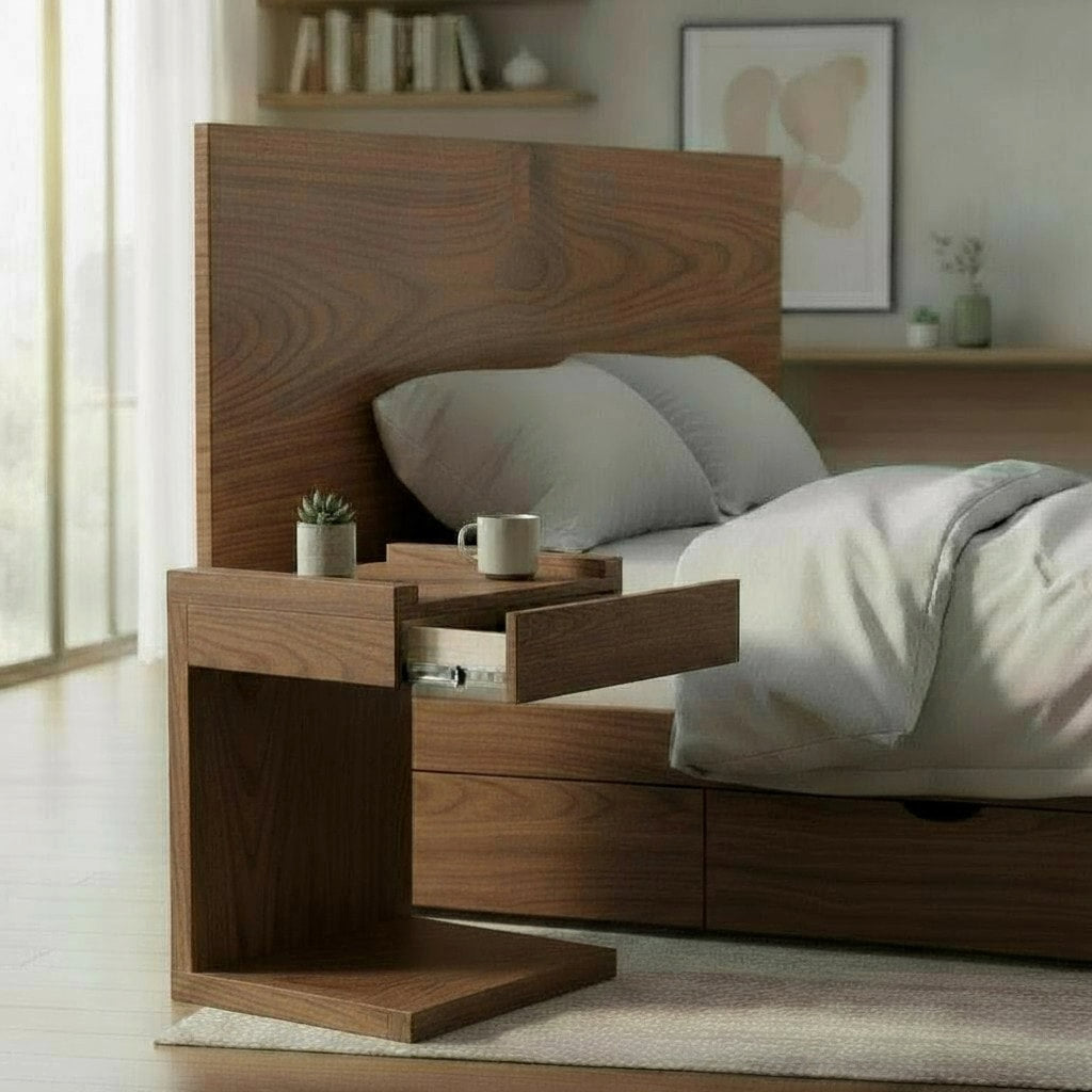 Storage Drawer Nightstand