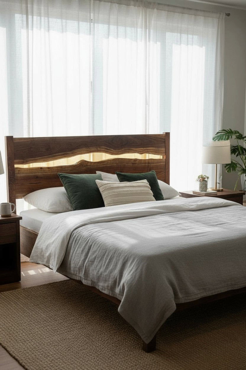 Live Edge Bed