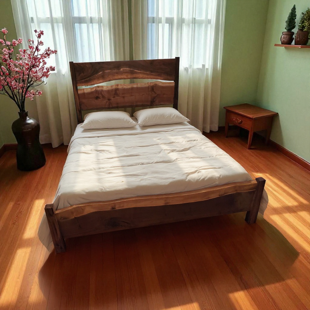 Live Edge Bed