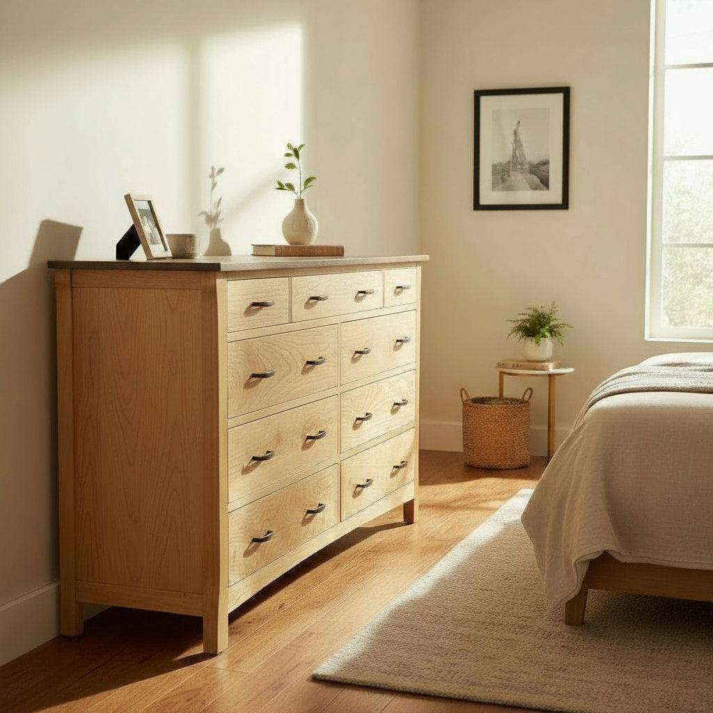 Nine Drawer Dresser