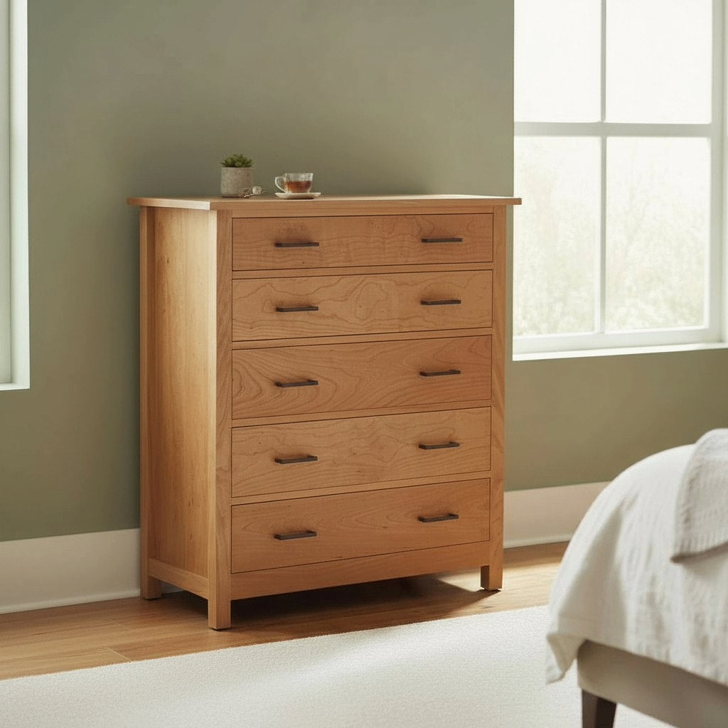 Five Drawer Tower Dresser
