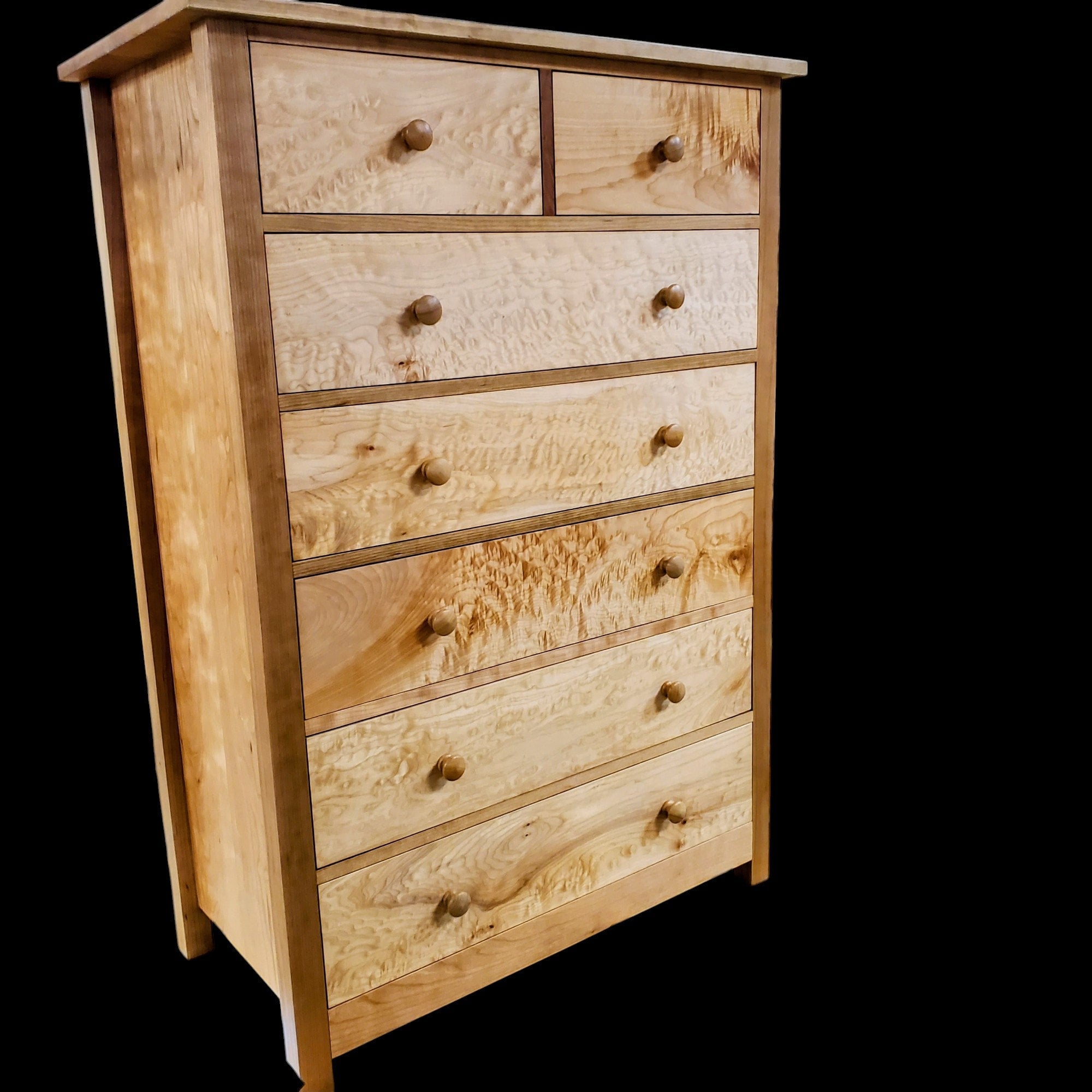 Seven Drawer Tower Dresser