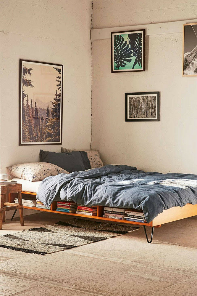 bella storage platform bed